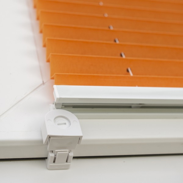 Plissee Klemmfix, ohne Bohren TG-05 | orange Lichtdurchlässig