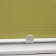 Plissee Klemmfix, ohne Bohren TG-11 grün | Lichtdurchlässig | Crushed Look | Sonnenschutz 