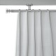Stilgarnitur Gap, Ø 19 mm, 1-lauf, chrom-matt, Wand oder Deckenmontage