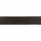 Vorhangschiene SH Set 2-läufig schwarz, Gardinenschiene, vorgebohrt, m. Blende wenge 7.5cm, Komplettes Zubehör und Röllchen