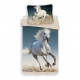 Lenjerie pat copii Whiite Horse, 2 piese, 140x200 cm, 70x90 cm